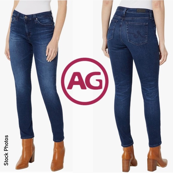 Ag Adriano Goldschmied The Prima Mid-Rise Cigarette Jeans (28R) - Picture 1 of 17